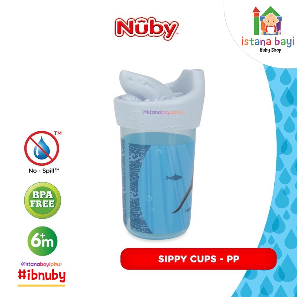 Nuby  3D Character Spout Cup - Botol Minum Anak