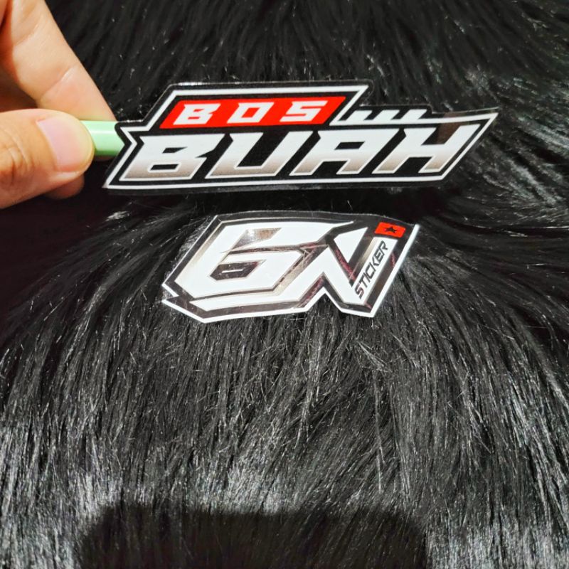 stiker viral stiker kata2 bos buah