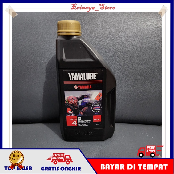 ORIGINAL Oli Yamalube Sport Oil Mesin Motor SAE 10W-40 1L 1 Liter Perdus x 24 Botol Original Ori