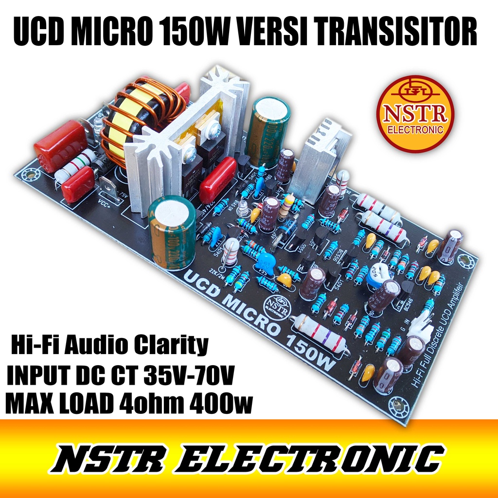 ucd micro 150w versi transistor super clarity