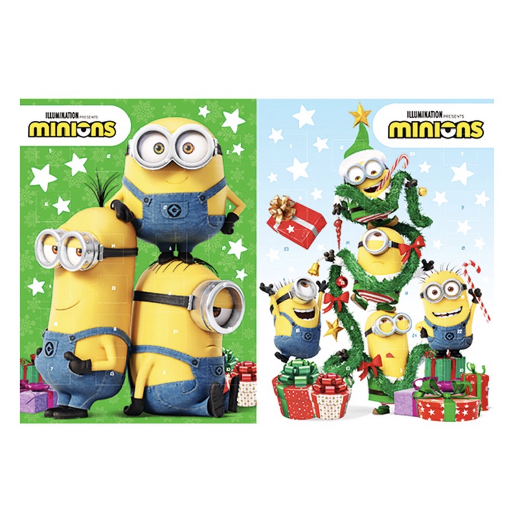 

READY STOCK !! X'MAS EDITION!! MINION ADVENT CALENDAR/COKELAT