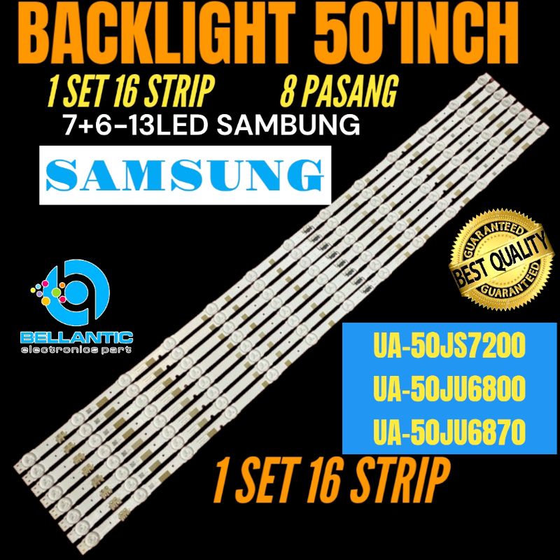 BACKLIGHT TV LED SAMSUNG 50INCH UA-50JS7200-UA-50JU6800-UA-50JU6870 BACKLIGHT TV LED 50INCH