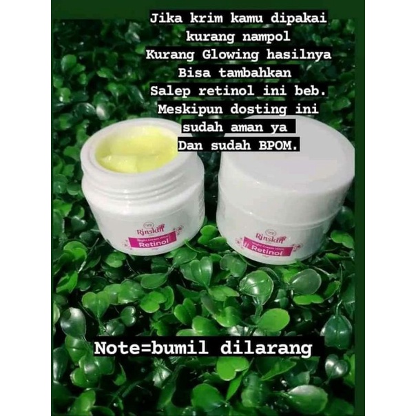 Cream Malam FLEK Cream RETINOL NIACIAMIDE CENTELA Ampuh NRGLOW RJN skin GLOW Semua Jenis Kulit