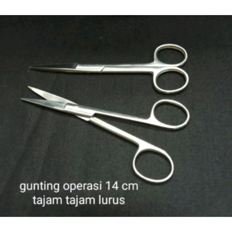 Macam macam Gunting Operasi 14 Cm