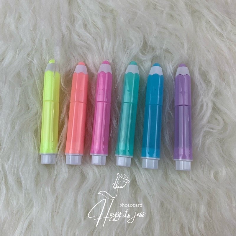 

Stabilo bentuk Pensil Unik highlighter cute