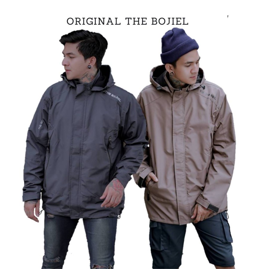 NEW PROMO Jaket pria WATERPROOF jumbo fashion pria jacket hoodie Original I7N0 premium quality brand