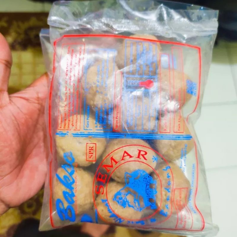 

Bakso SEMAR Daging Sapi Isi 10 Ukuran Sedang