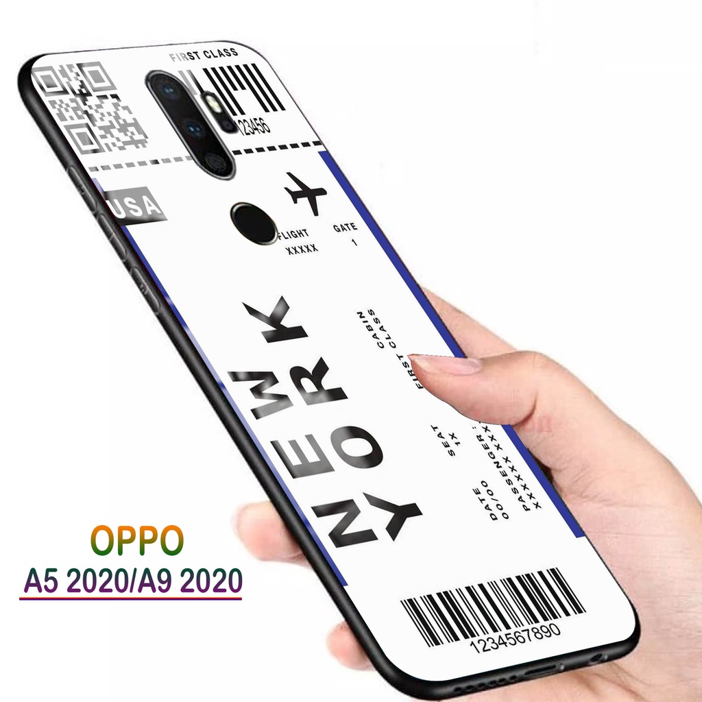 Softcase Kaca OPPO A5 2020 A9 2020 - Case Handphone A5 2020 A9 2020 [T62].