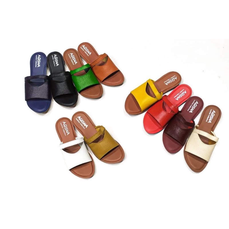 SANDAL KULIT WANITA ASLI GARUT SANDAL KULIT WANITA MODEL TERBARU TERMURAH ORIGINAL 100%