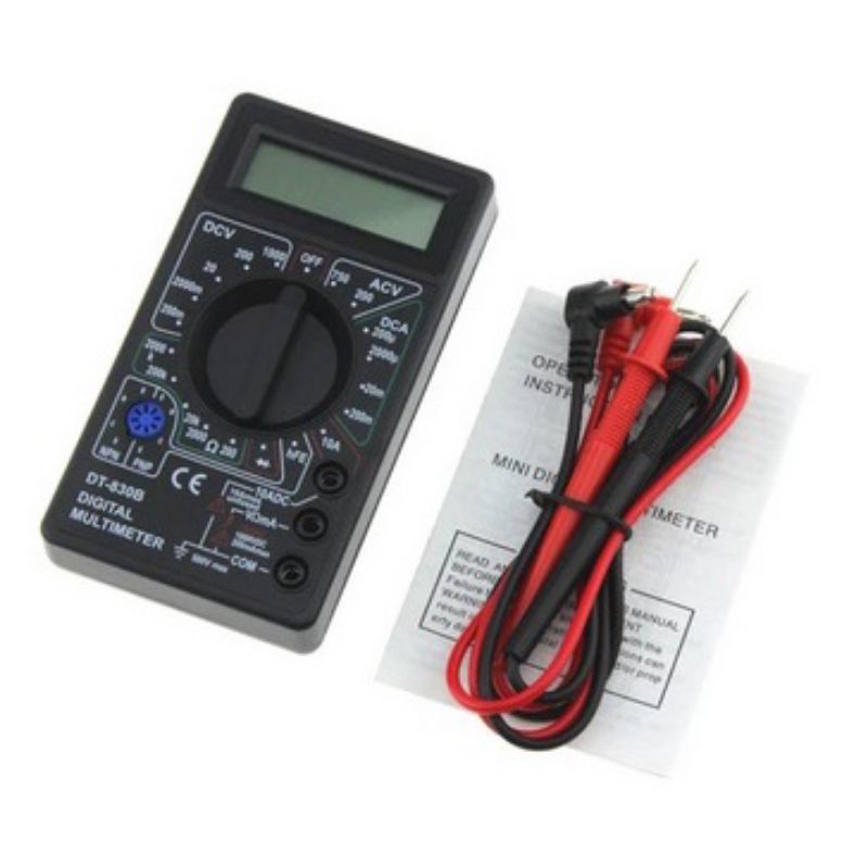 Multimeter Avometer Multitester Digital Thermometer Digital DT830B DT-830B Multi Tester