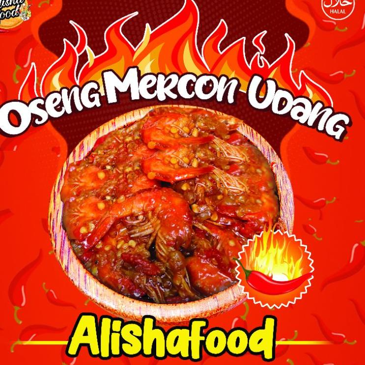

SAMBAL / OSENG MERCON UDANG Pedas gurih 50 gr ㅫ