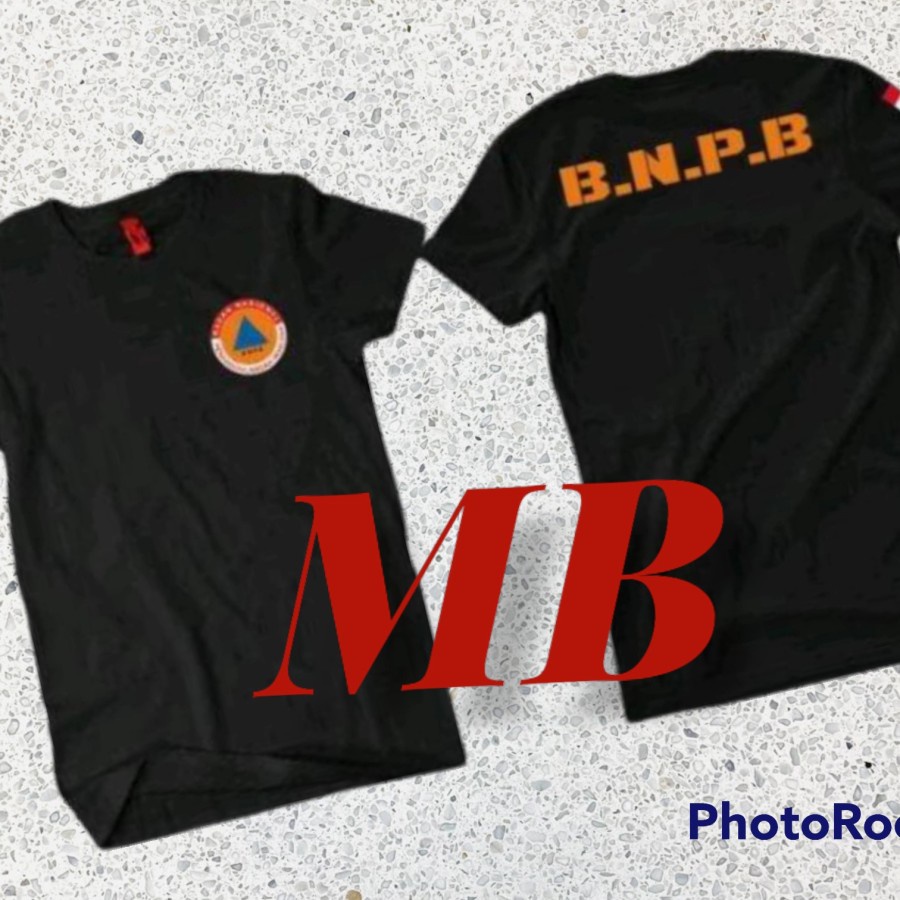 Baju Kaos BNPB / Kaos BNPB / Baju BNPB Bencana / Kaos Pria Distro