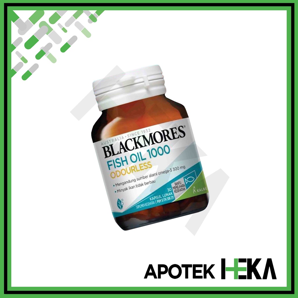 Blackmores Omega Daily Odourless isi 30 Softgel (SEMARANG)