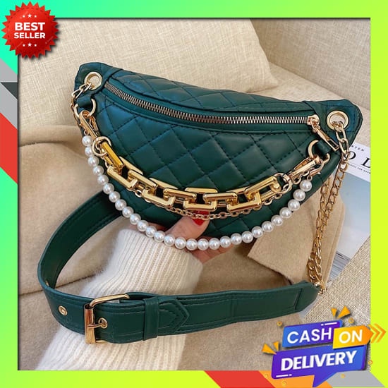 Heykaia Tas Selempang Kerja Wanita Shoulder Bag Import - Naila Tas Pesta Wanita Import Batam Branded