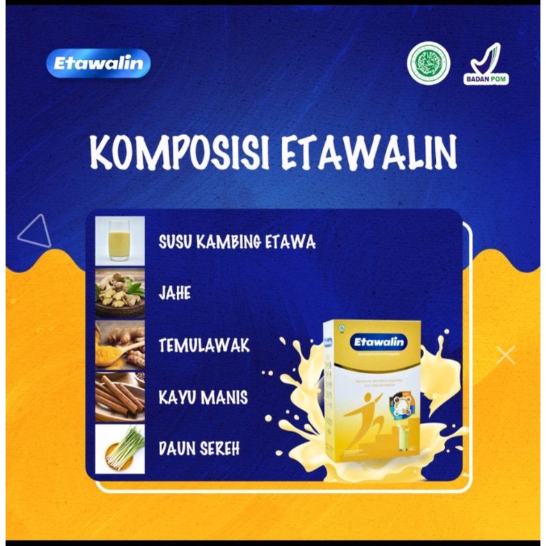 ETAWALIN 200gr susu terapi tulang dan sendi