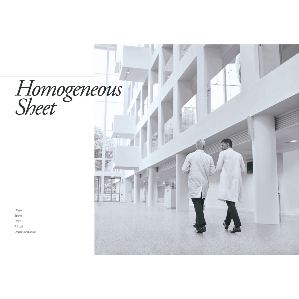 VINYL LANTAI LG/LX HAUSYS UNITE-VINYL ROLL-LANTAI VINYL RUMAH SAKIT-HOMOGENEOUS SHEET