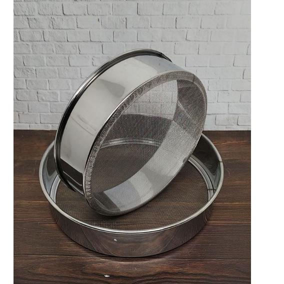 Special Price AYAKAN TEPUNG SET BESAR  2  PCS SARINGAN TEPUNG STAINLESS AYAKAN TEPUNG STAINLESS