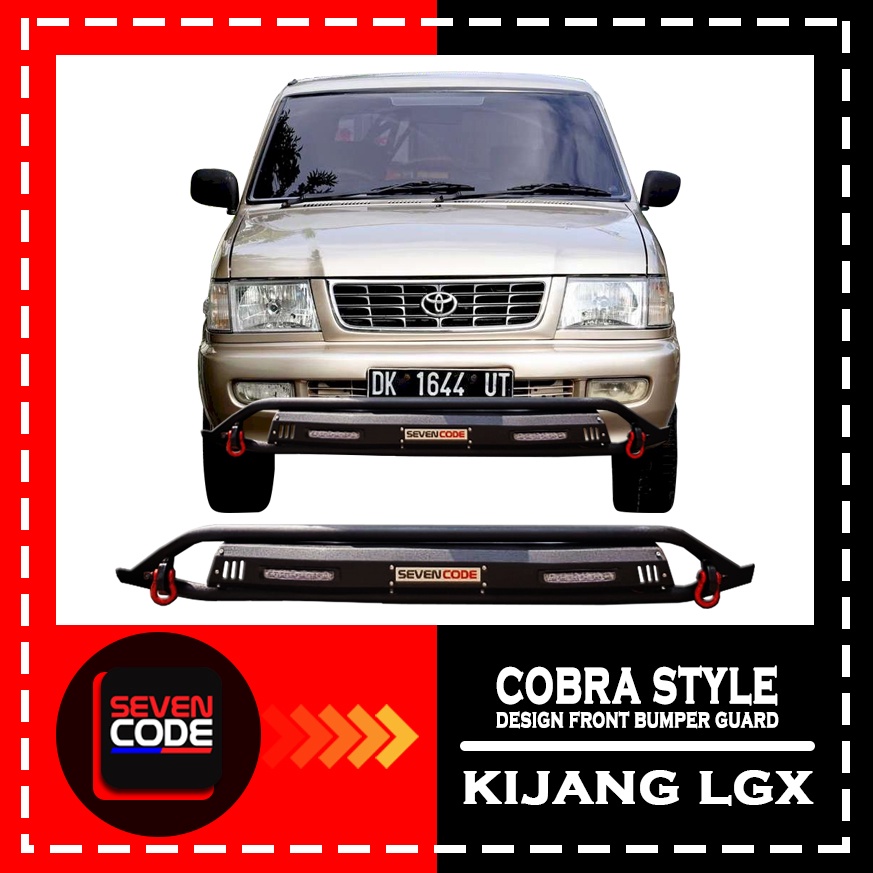 TANDUK DEPAN KIJANG KAPSUL COBRA STYLE - SEVENCODE