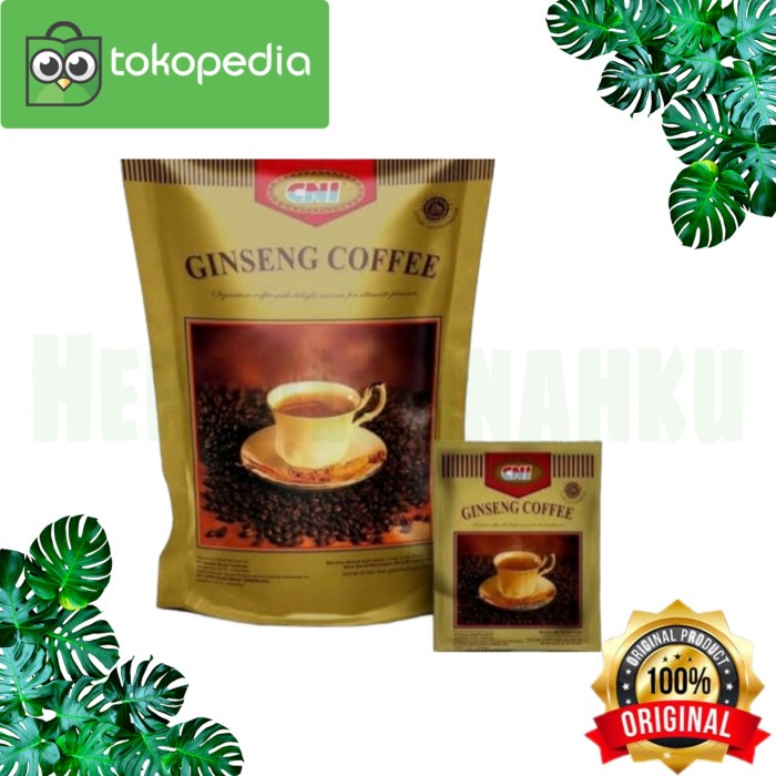 

GINSENG COFFEE CNI KOPI GINSENG ASLI ORIGINAL ISI 20 SACHET