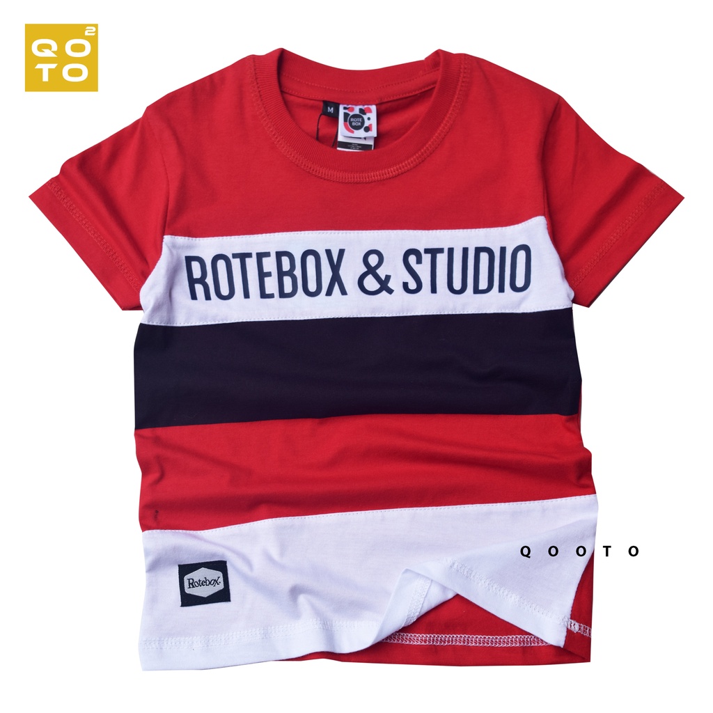 Baju Anak Laki Laki Distro Rotebox Umur 1-12 Tahun Bahan Cotton 30S 8