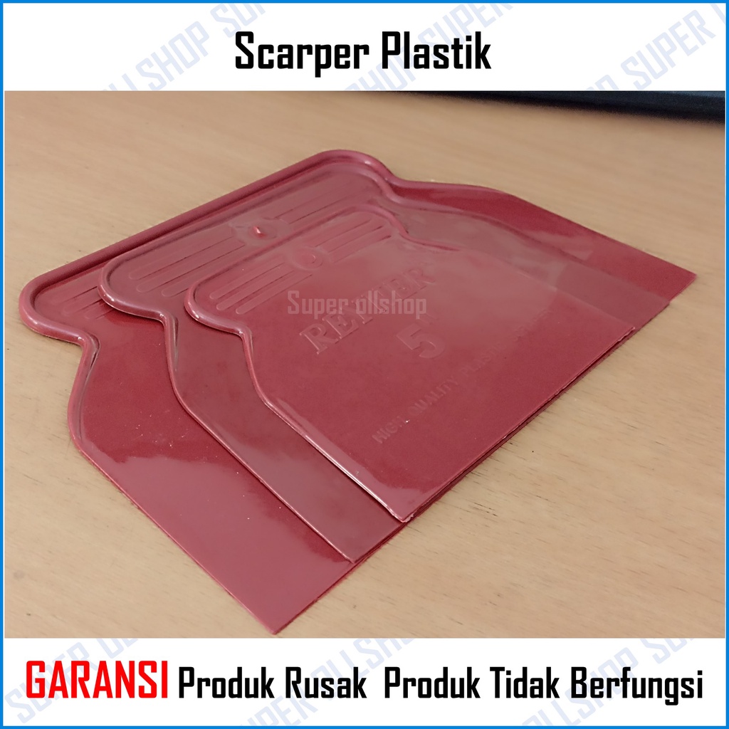 Kape Plastik PVC 5 Inci / Scrap Scrapper Skrap Sekrap Dempul / Kape Pvc Plastik / Kape Plastik / Kapi Skrap Scrap Sekrap Scraper 5&quot; &amp; 7&quot; 9 Inch Murah