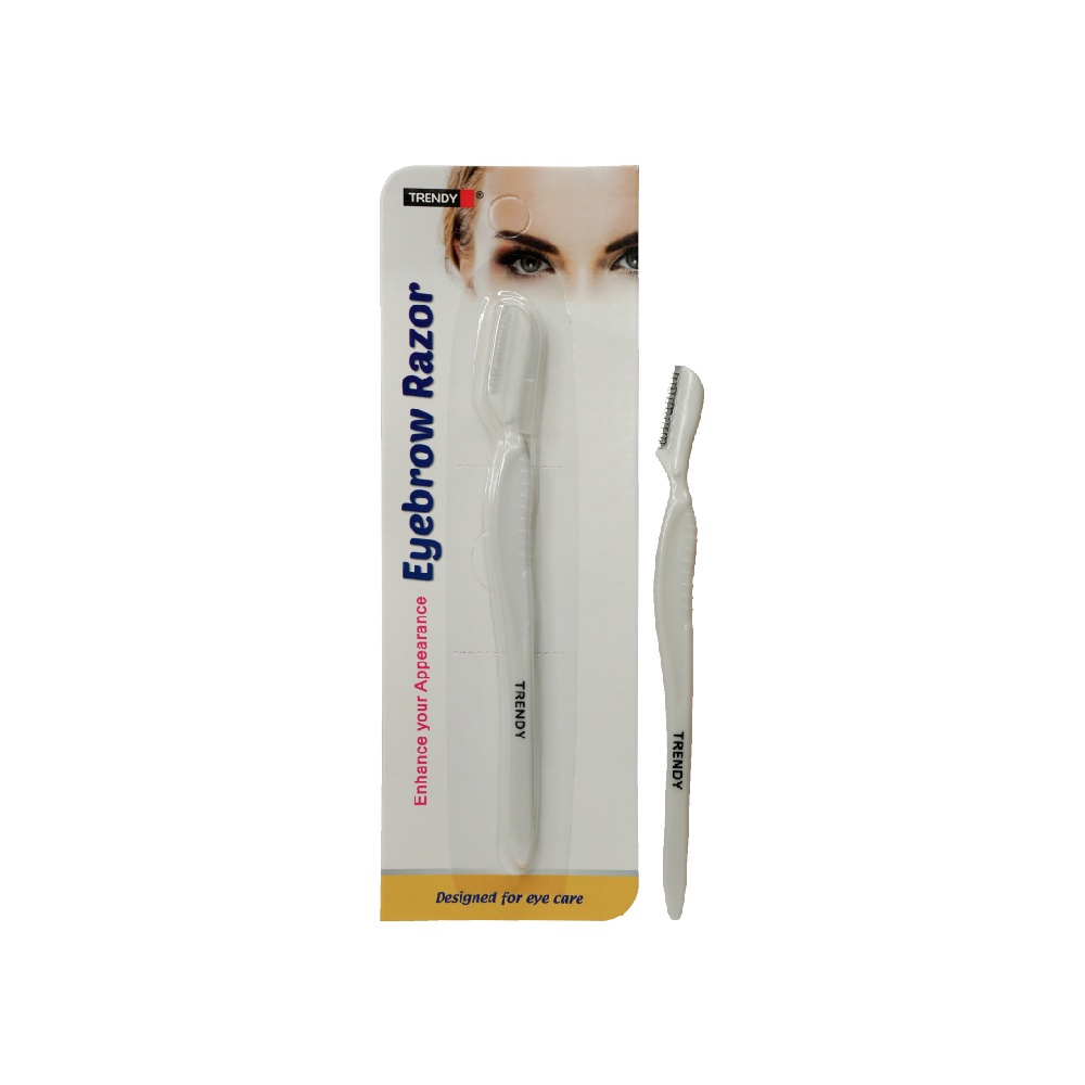 TRENDY Eyebrow Razor Alat Cukur Bulu Alis Wajah/ TD8741