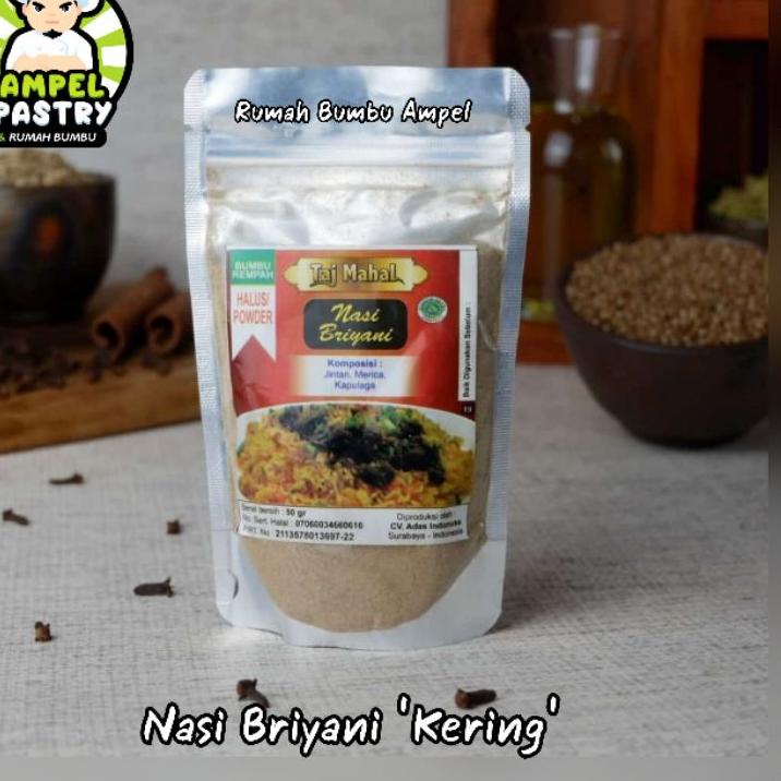 

↧↨ Bumbu Rempah Nasi Briyani (KERING) ベ