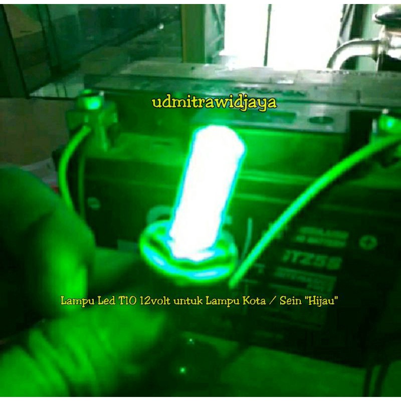 Lampu led jelly 12v mode diam Lampu Kota / Lampu SEIN / RETENG Reting Lampu T10 12volt mode diam untuk sein motor