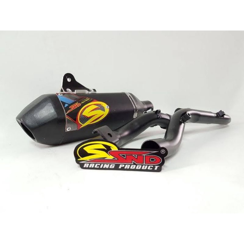 Knalpot SND Pentagon CRF 150 CRF150 besi