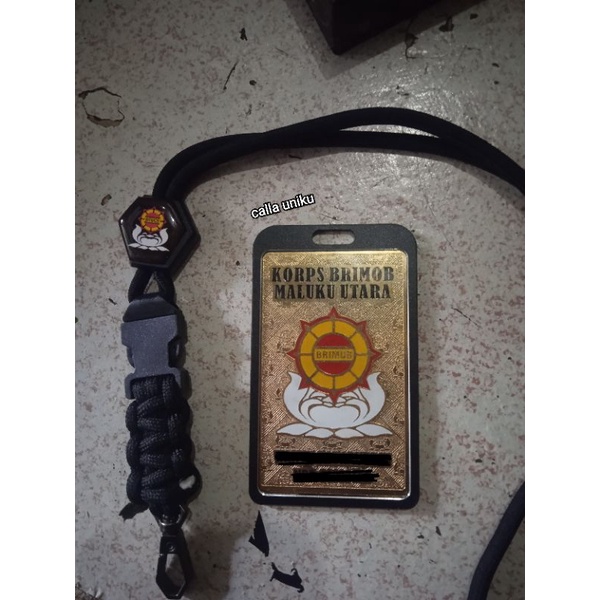 

lencana id card korps brimob