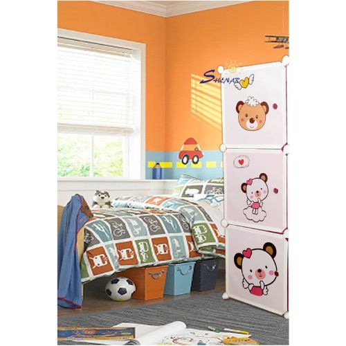 SHENAR LEMARI BAJU PLASTIK 3 SUSUN / LEMARI BEDSIDE TABLE ANTI AIR / RAK 3 SUSUN  / LEMARI MINI 3 PINTU - LISA LP 1X3 SUSUN, SHENARCORNER168