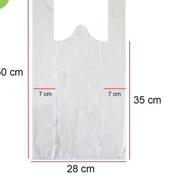 

Kantong Plastik Singkong Polos (Large) / Cassava Bag BIODEGRADABLE