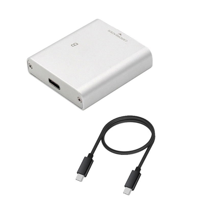 Btsg Aluminium Alloy C Fexpress Card Reader USB 3.1 Gen2 Adaptor Penyimpanan Memori 10Gbps Tipe C Untuk Laptop Komputer Telepon