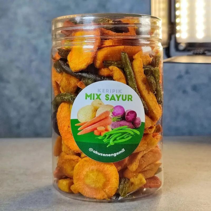 Jual Kripik Sehat Sayur Buah Halal Sayur Buah Brokoli Jagung Edamame