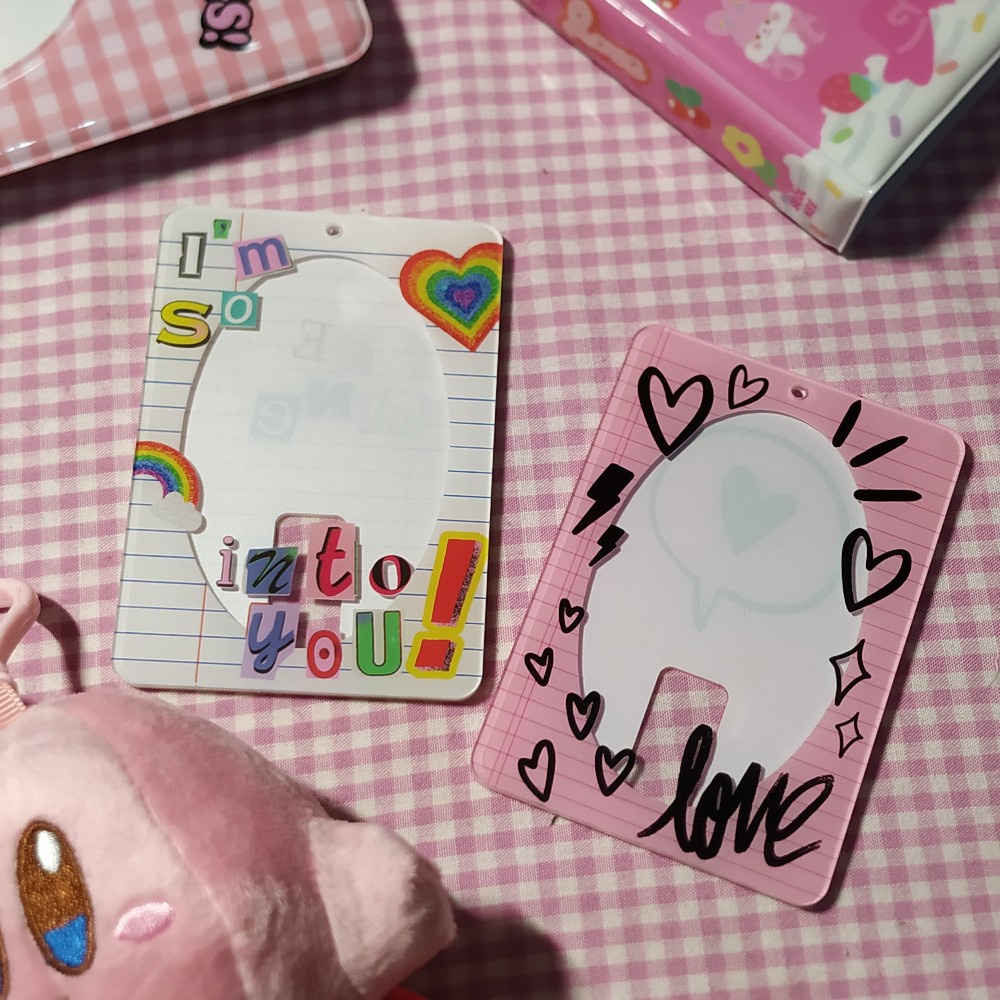 Akrilik Photocard Pc Holder CUSTOM / Akrilik photocard keychain /  Akrilik Photoframe custom