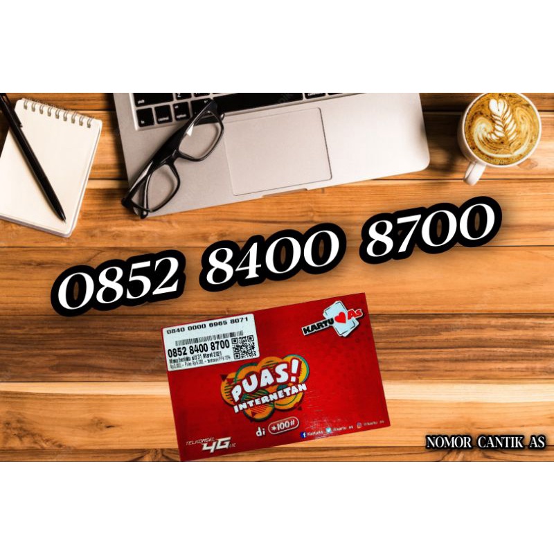 NOMOR CANTIK AS 8400 8700 - PERDANA AS CANTIK RIBUAN - KARTU AS CANTIK