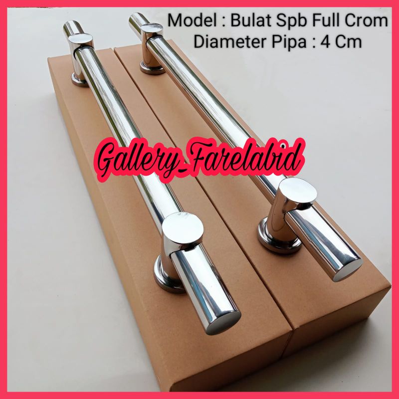 1 Meter Handle Pintu Rumah Stainless Steel Gagang Pintu Rumah Modern 100 Cm Pegangan Pintu Kupu Tarung Tarikan Pintu Rumah Utama Minimalis