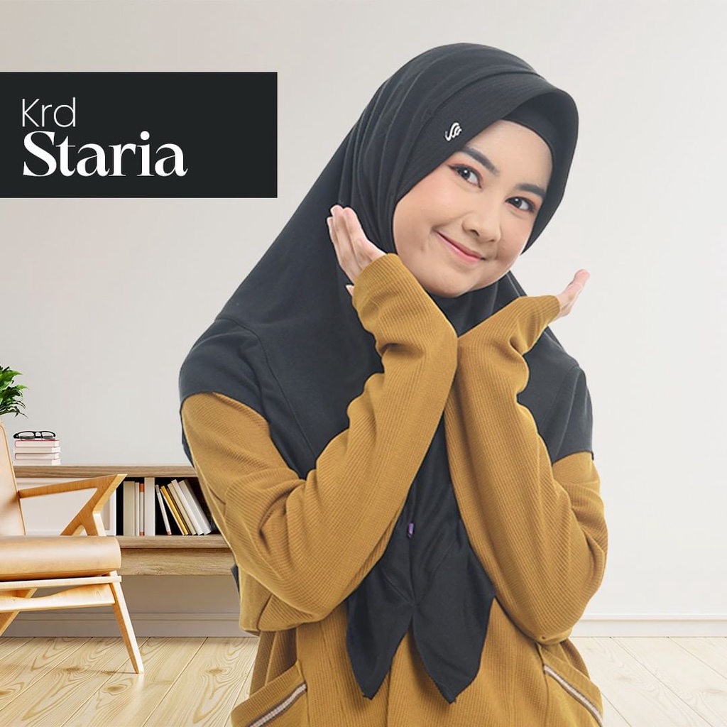 Rabbani - Kerudung Sekolah Instan Staria