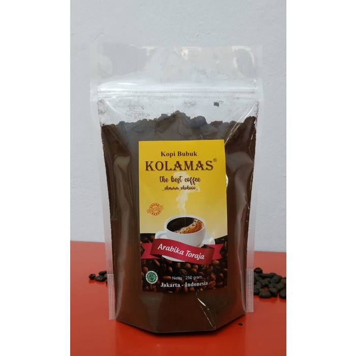 

KOLAMAS KOPI ARABIKA TORAJA NETTO 250 GRAM