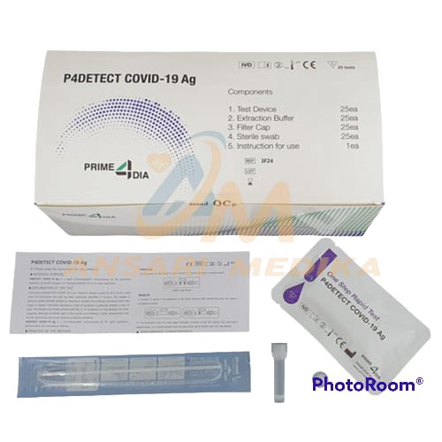 Swab Antigen Test Prime4dia P4DETECT Test Swab Antigen