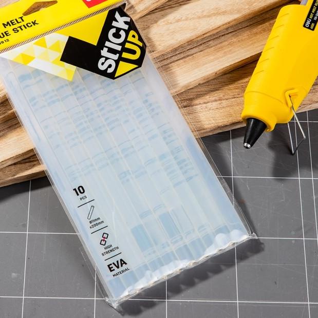 

Deli Glue Gun Refill Isi ulang Lem Tembak isi 10 pcs 11mmx20cm EA29912