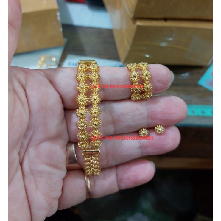 Emas 24K London LM  Kadar 999,9%.