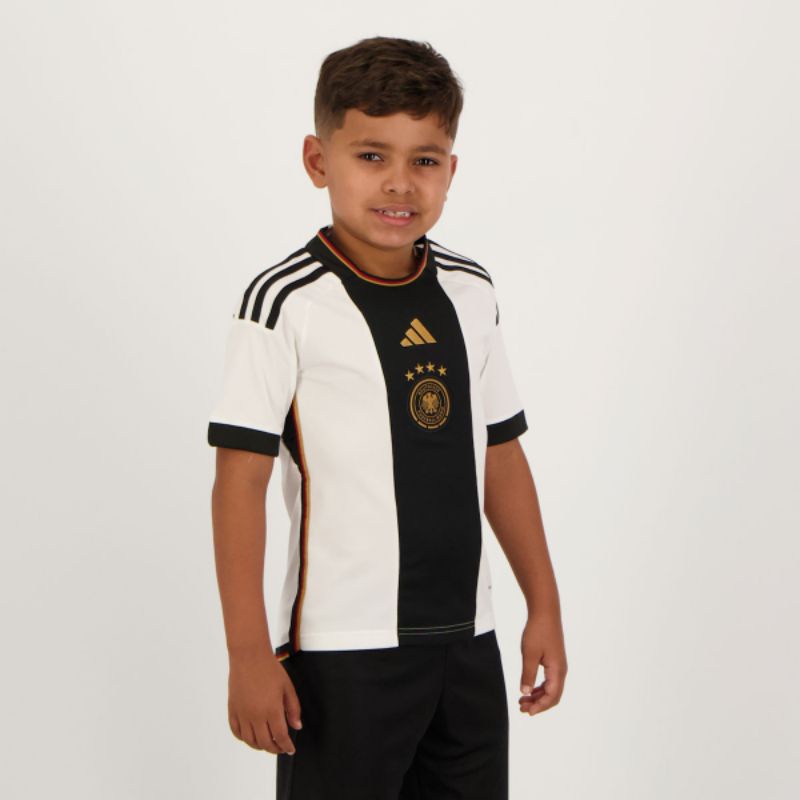JERSEY BAJU BOLA ANAK JERSEY KIDS JERMAN HOME 2022 BAJU BOLA PIALA DUNIA ANAK ANAK JERMAN HOME 2022