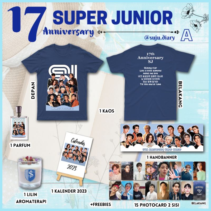 PELUNASAN PAKET ANNIVERSARY SUPER JUNIOR[BACA DESKRIPSI]