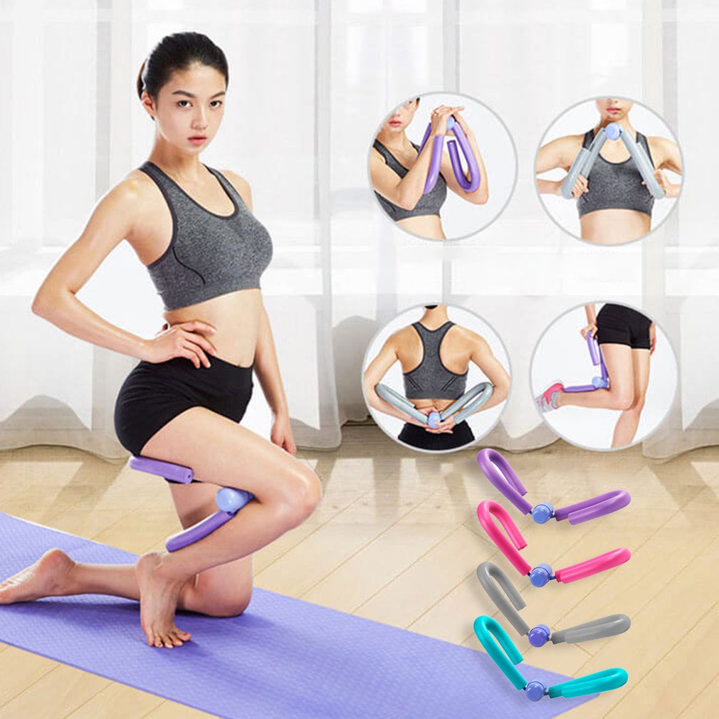 Alat Gym Fitnes Olahraga Wanita Comeback Thigh Master Leg Chest Clip Leg Trainer Alat Olahraga Pelangsing Pengecil Pinggang Pembakar Lemak Tubuh Mengencangkan Lengan