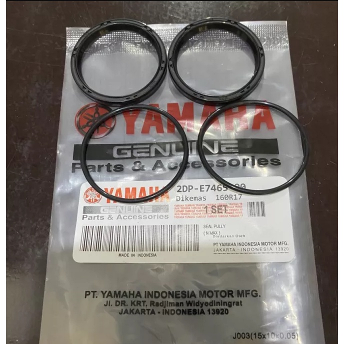 SEAL PULLY CVT YAMAHA NMAX OLD LAMA NEW AEROX NMAX 2020 LEXI 2DP
