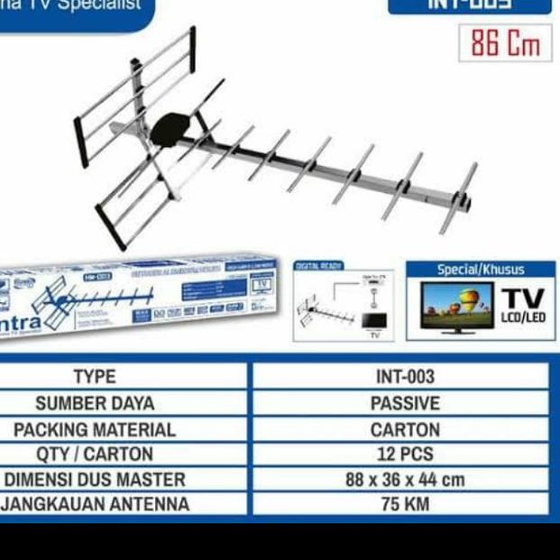 antena digital intra 003/antena tv digital/antena TV outdoor