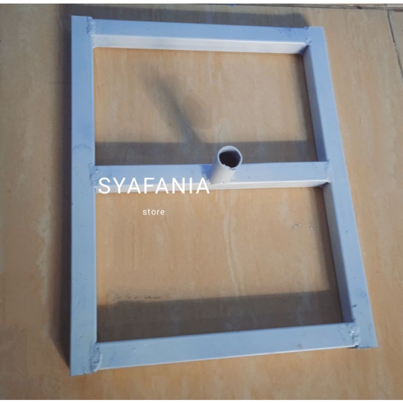 FULL BESI TATAKAN STANDING LAMPU SATU TANGKAI UNTUK PIPA ELASTIS 16MM