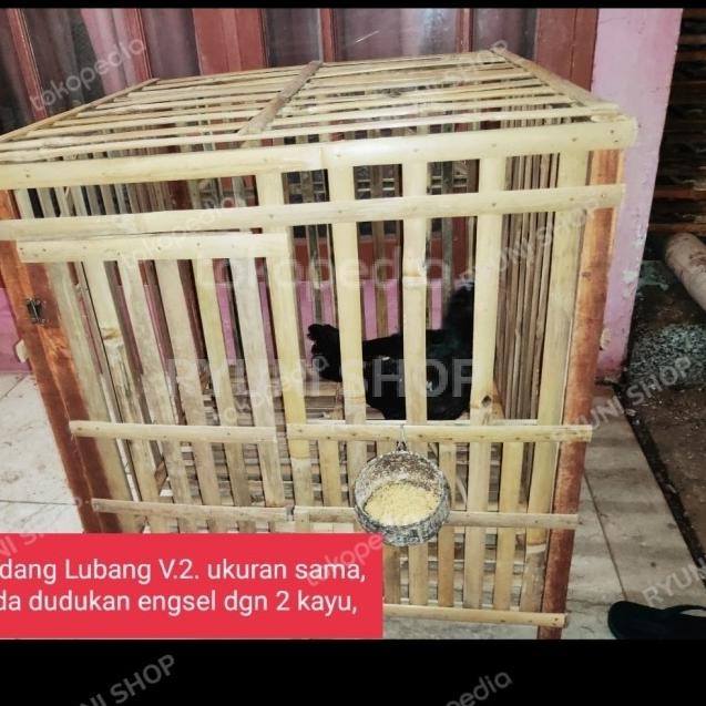 kandang bambu ayam bangkok - V.1