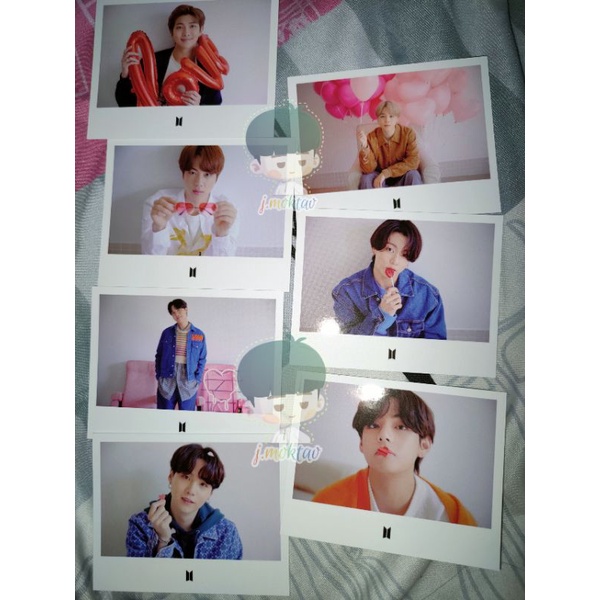 Instant Foto BTS Merch YTC Yet to come Busan